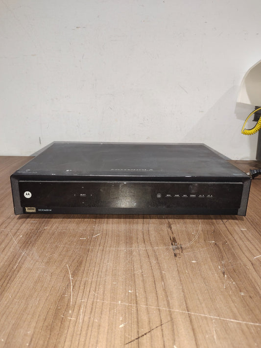 Motorola DCX3400 HD Digital Cable Box HDTV Dual Tuner DVR HDMI Black