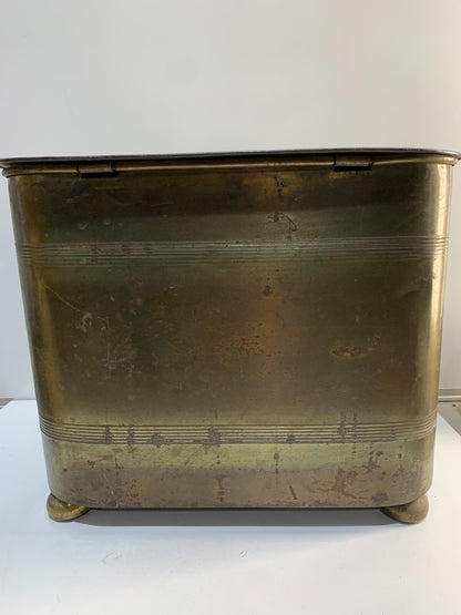 Antique Metal Trunk