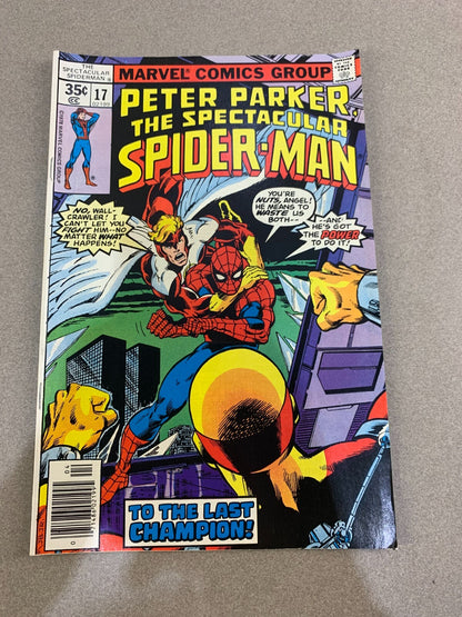 1978 Marvel Comics Peter Parker Spectacular Spider-Man #17 Apr Last Champion 8.0