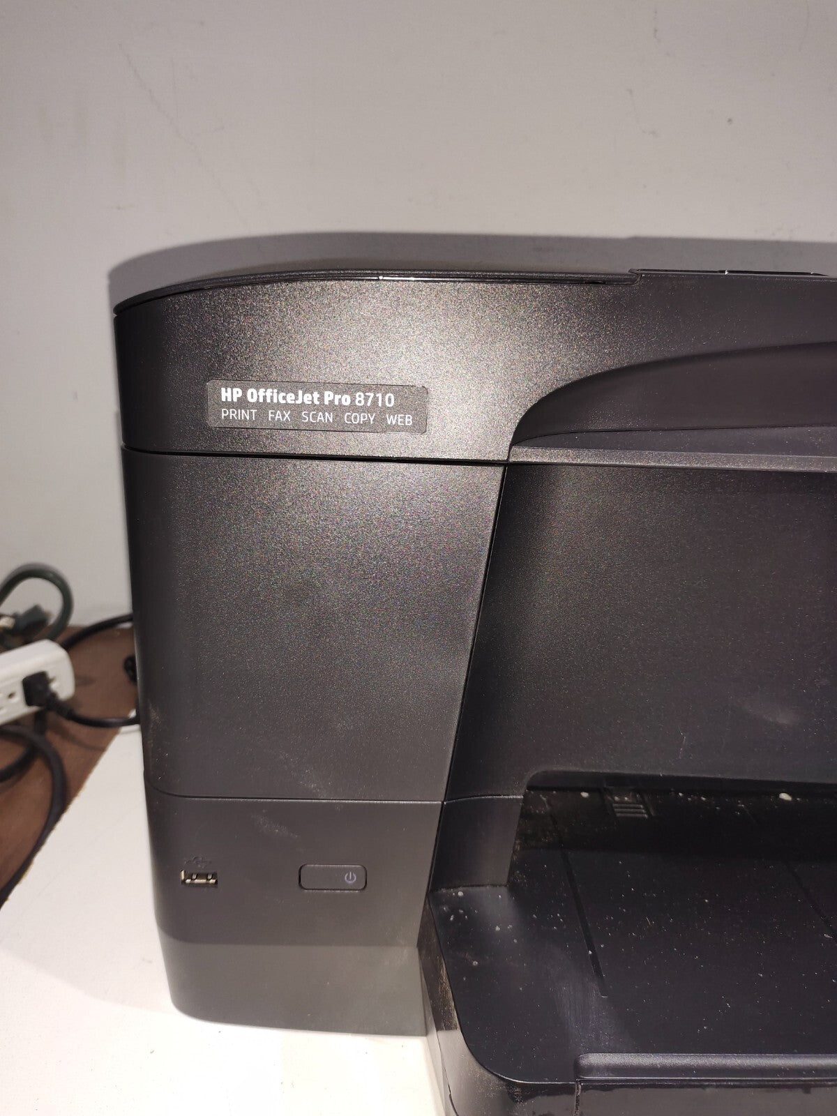HP Officejet Pro 8710 All-In-One Wireless Printer - Black