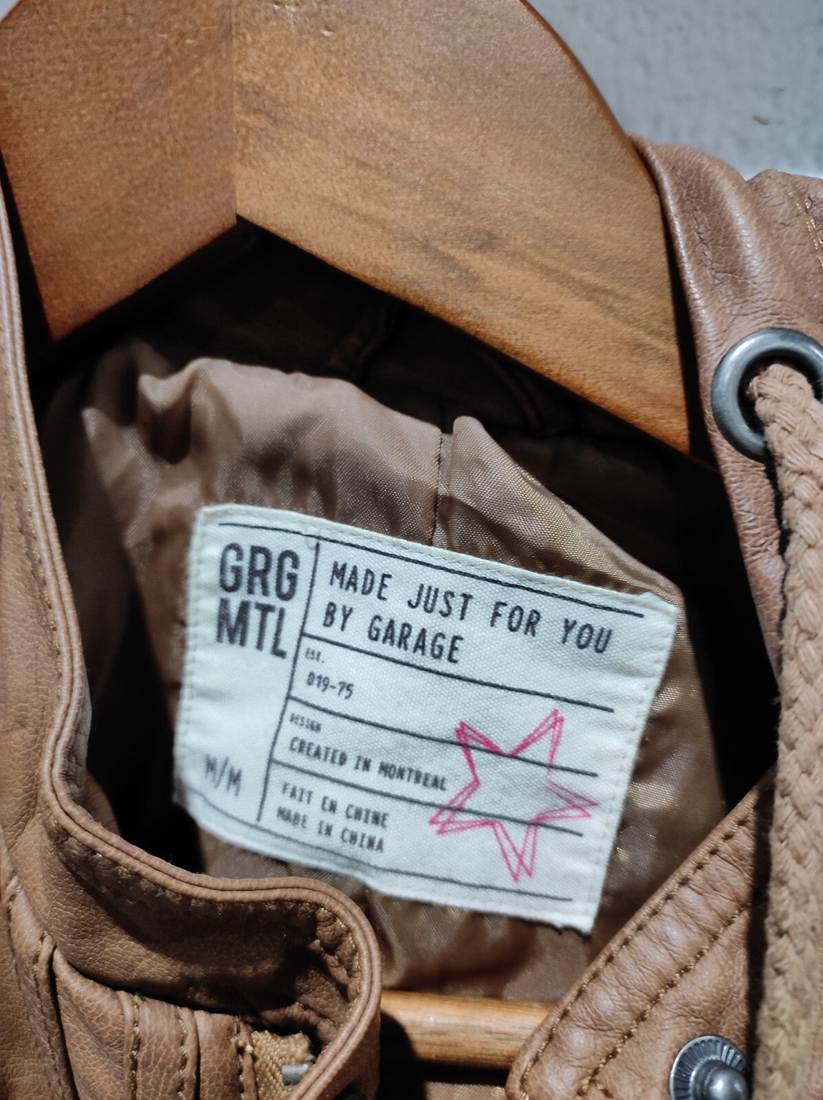 GRG MTL Women's Brown Jacket Size- M