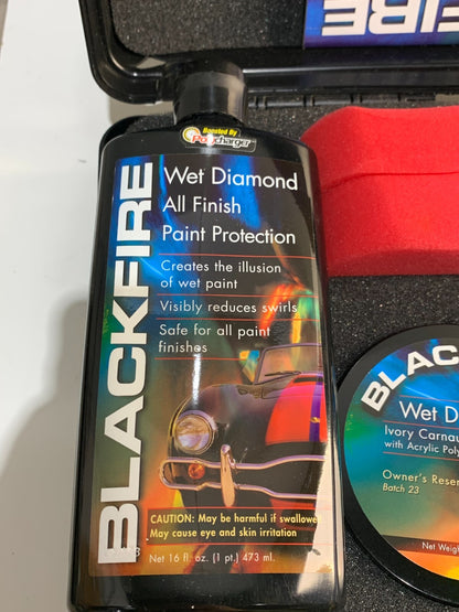 BLACKFIRE IVORY Kit with case.