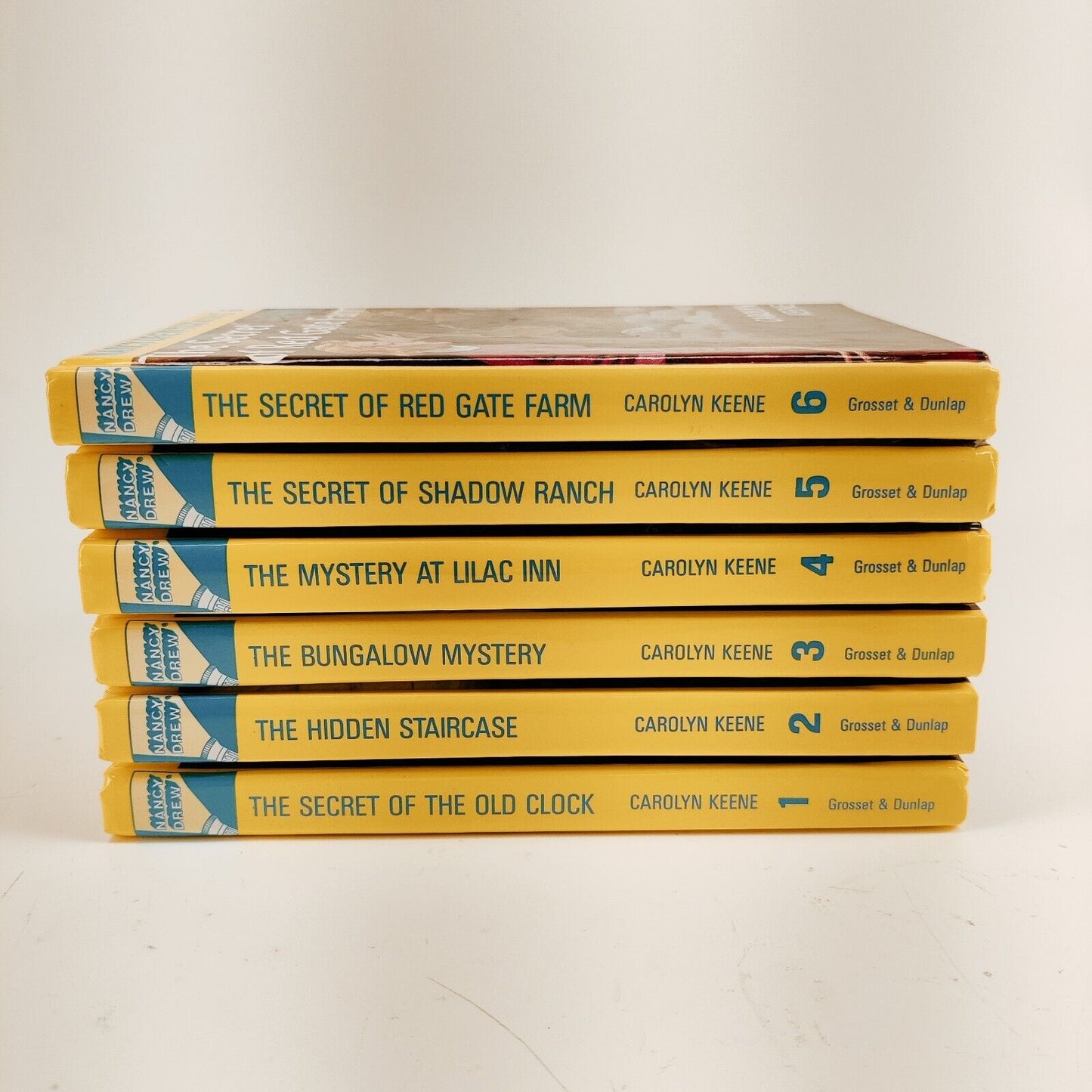 Nancy Drew by Carolyn Keene Volumes 1-6 HC Books 2002 Printing