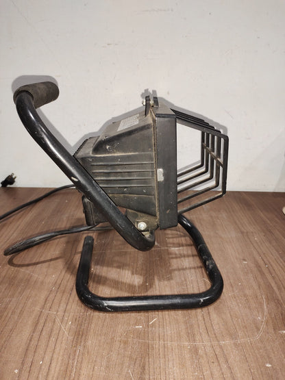 Industrial adjustable work light lamp metal cage handle 500 watts