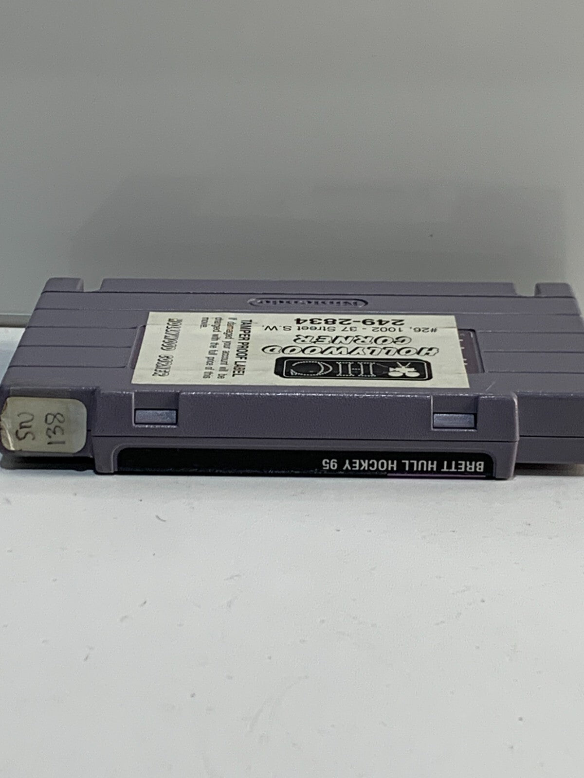 BRETT HULL HOCKEY '95 Super Nintendo SNES