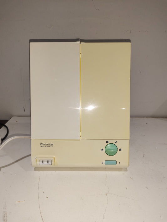 Remington Model LM-8 True To Light 4 Way Lighted Makeup Mirror 2 Sided Magnified