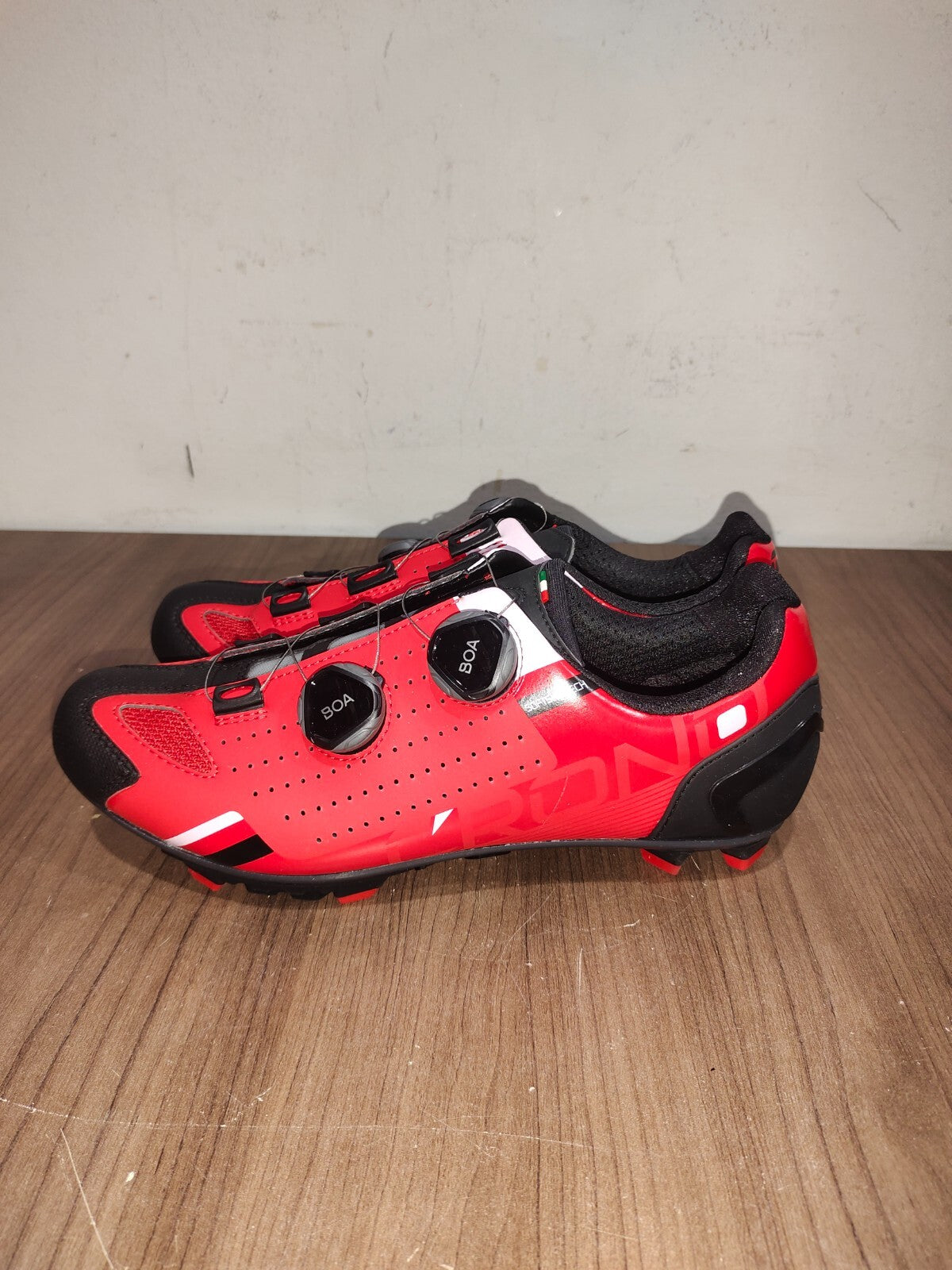 Crono MTB NYLON Black/Red BMX Shoes - Size - 42 (EUR)
