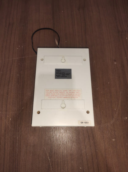 Pollenex Splash Dance AM/FM Shower Radio Vintage 1987 Model SR1 White