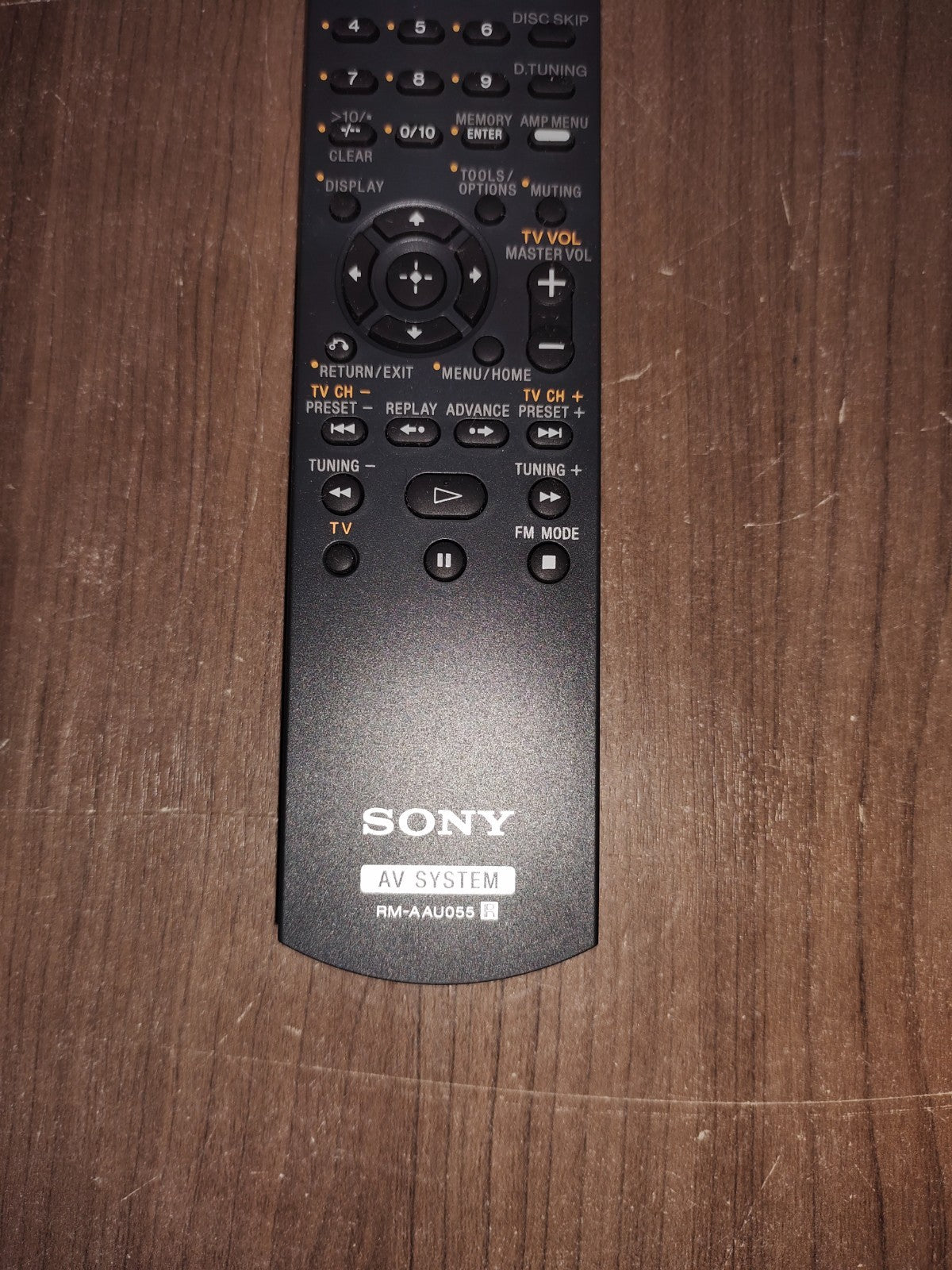 Sony AV Receiver Remote Control STR-DH100 STRDH100 - Model - RMAAU055