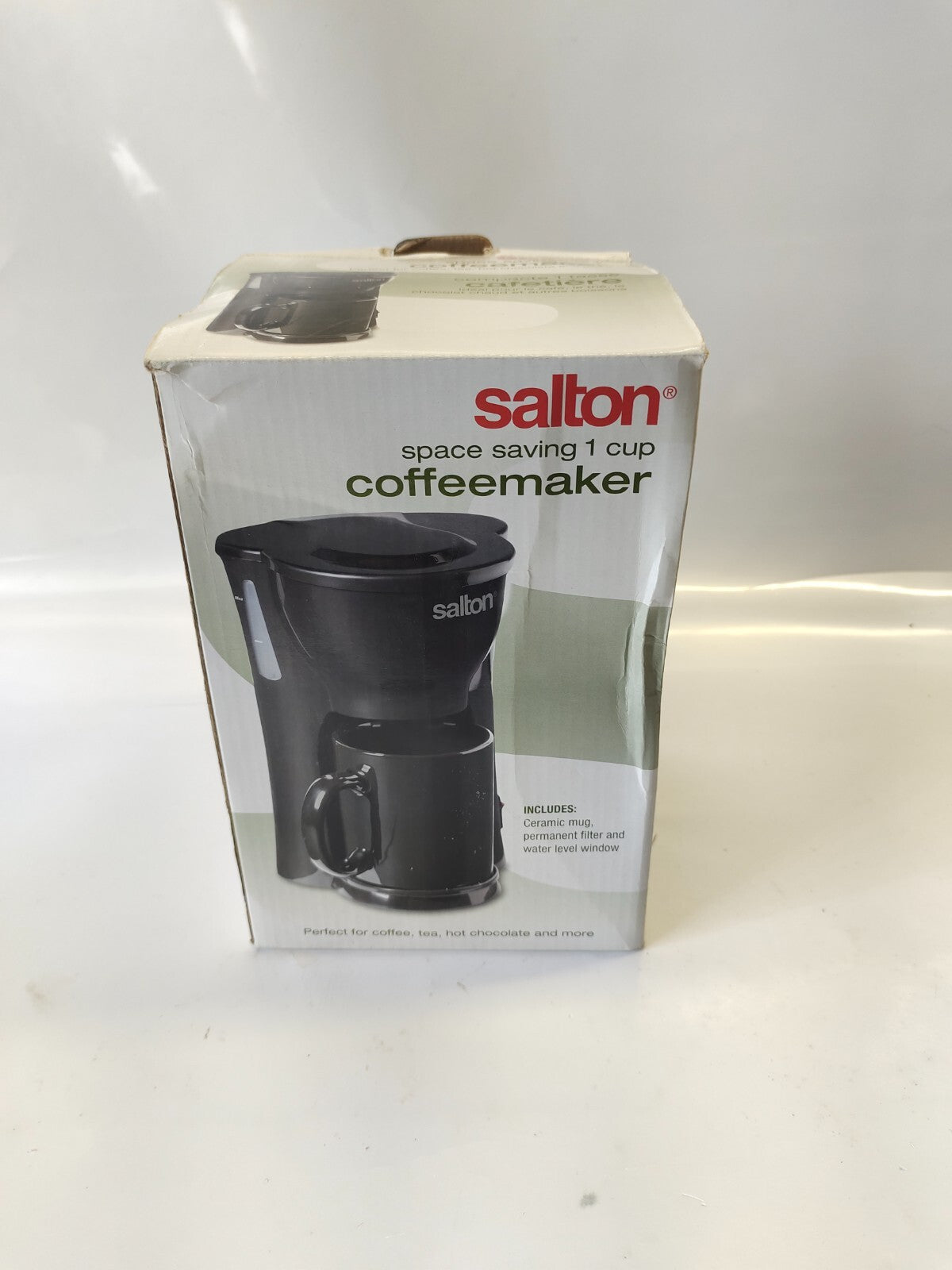 Salton 2-in-1 Single Serve Coffee Maker for K-Cup Coffee Capsules