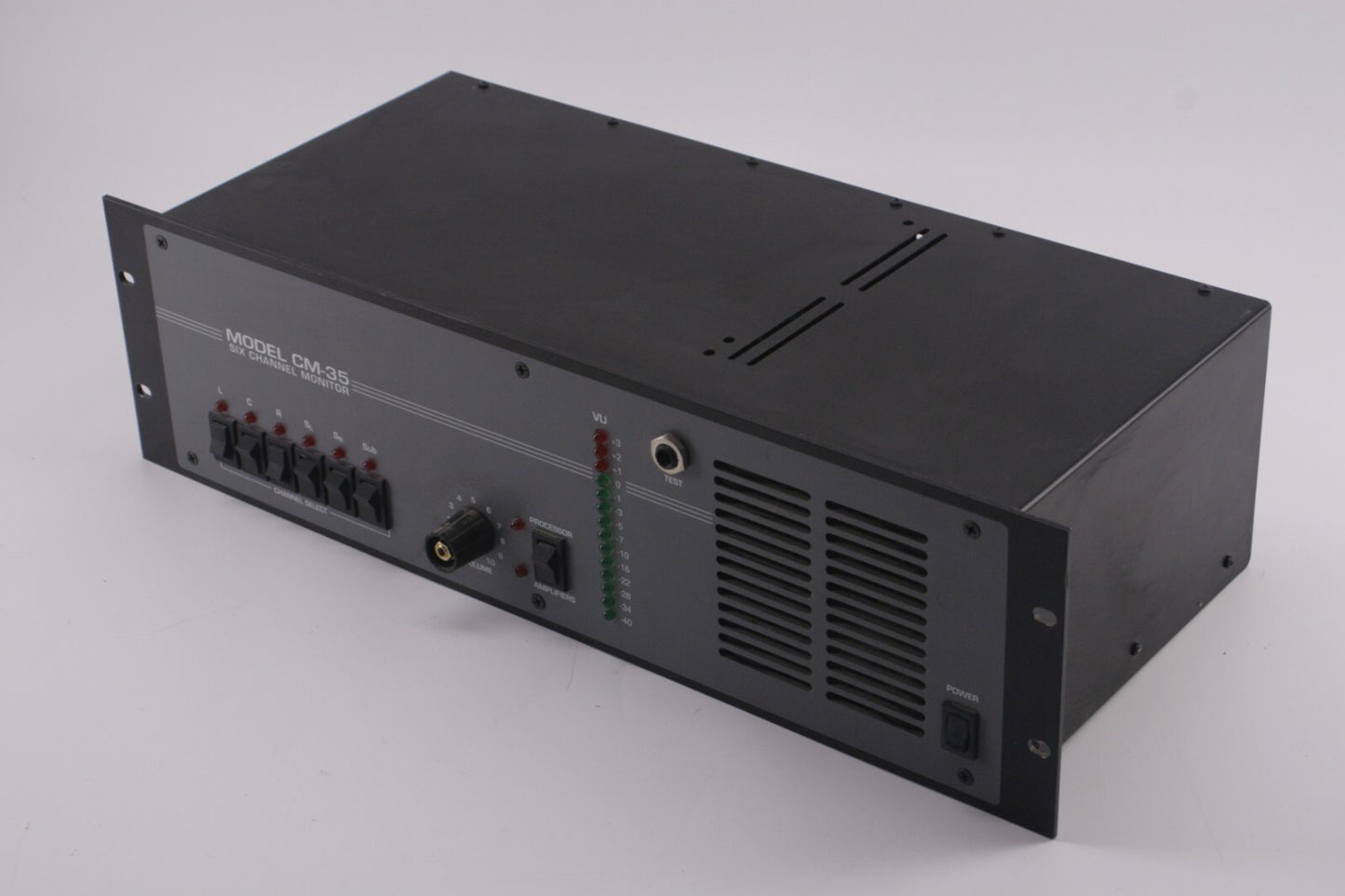 Dolby Labs CM-35 6-channel projection booth monitor