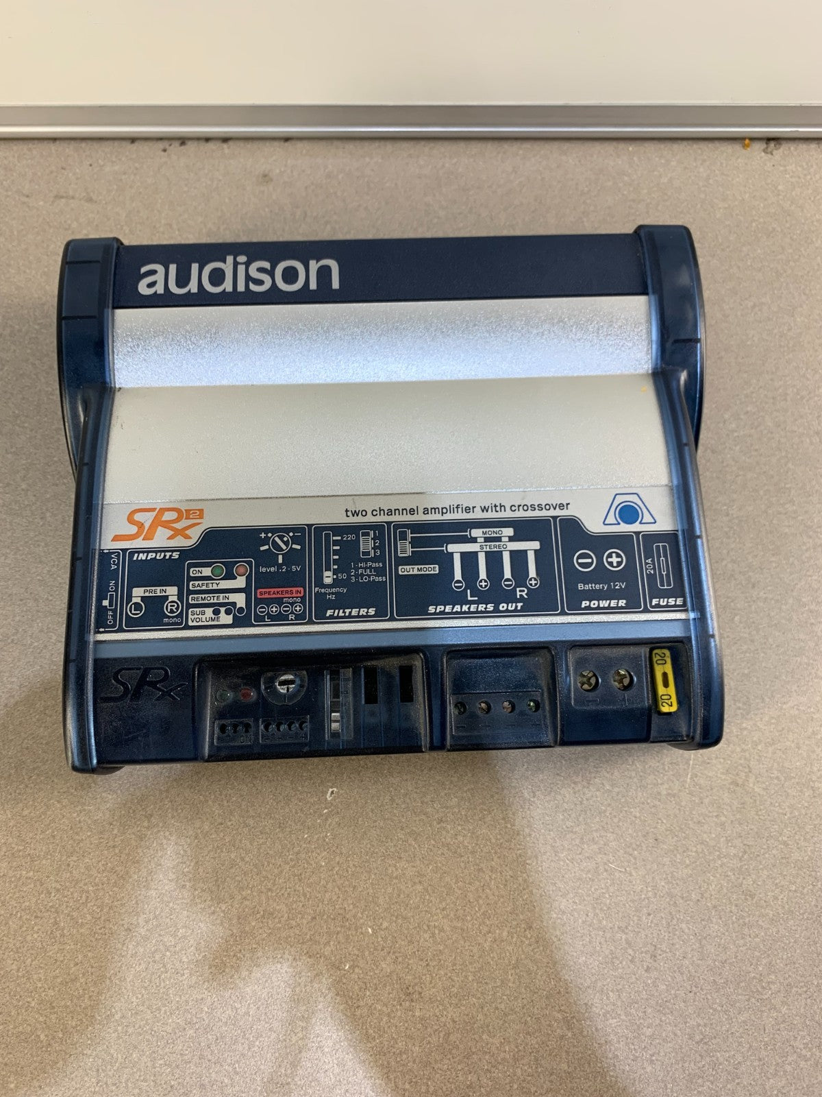 Audison SRx 2 Channel Power Amp Specialized Amplifier