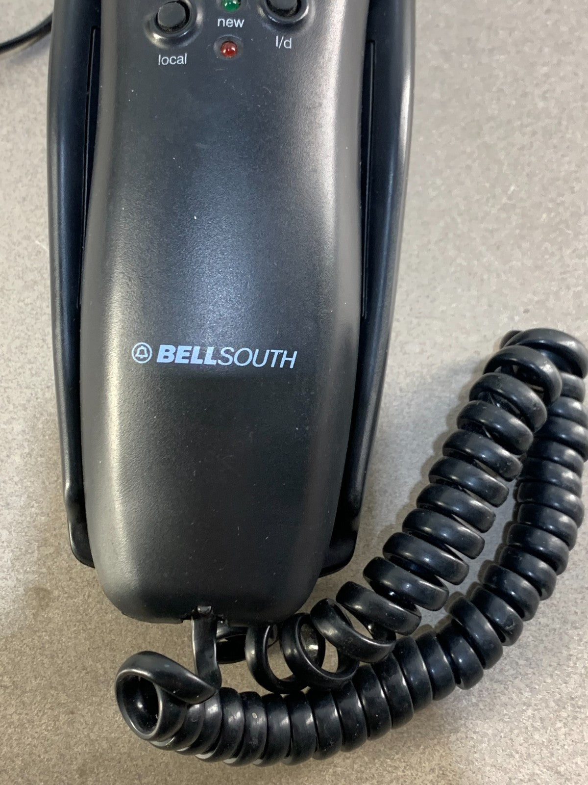 Vintage Bell South 8801X HAC Trim Line Desk Wall Mount Push Button Telephone