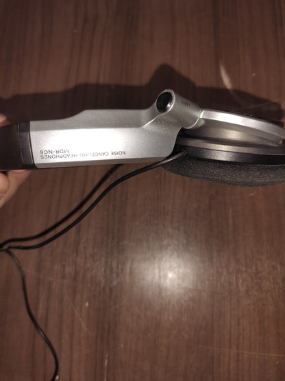 Sony MDR-NC6 Noise Cancelling Headphones Over-Ear Silver & Black