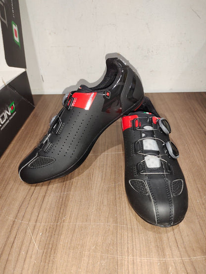 Crono CR-2-17 Nylon Cycling Shoes - Nero Black - Size - 41 (EUR)