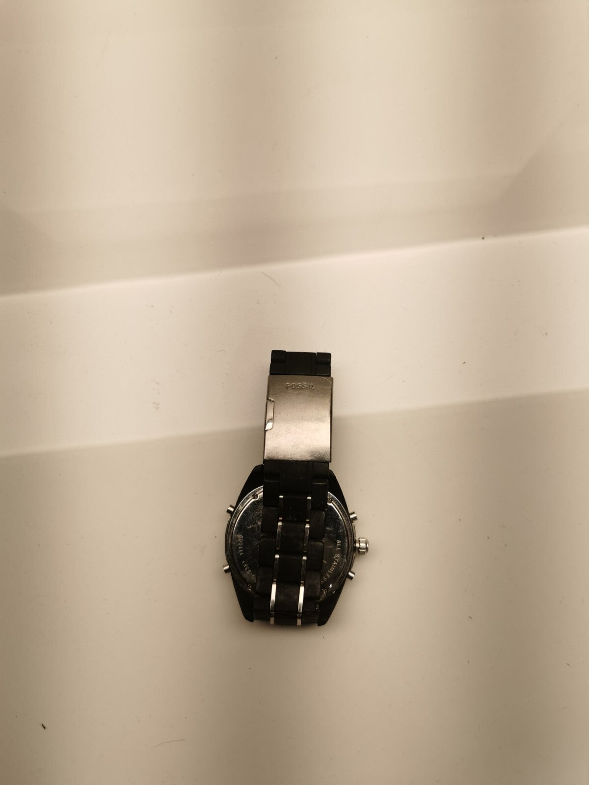 Black Fossil Watch