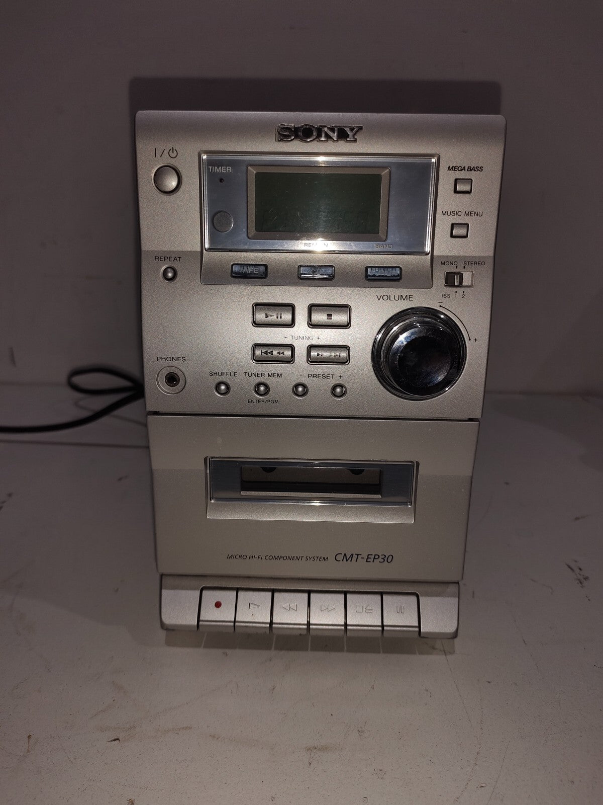 Sony HCD-EP30 CD/Cassette player