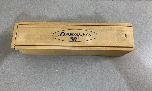 Vintage Double Nine Dominoes set.