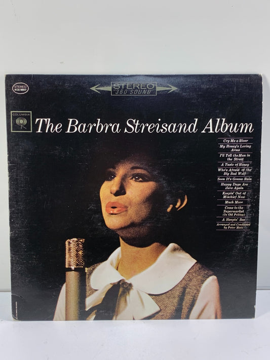 Barbra Streisand, "The Barbra Streisand Album", Stereo CS8807 Columbia VG+