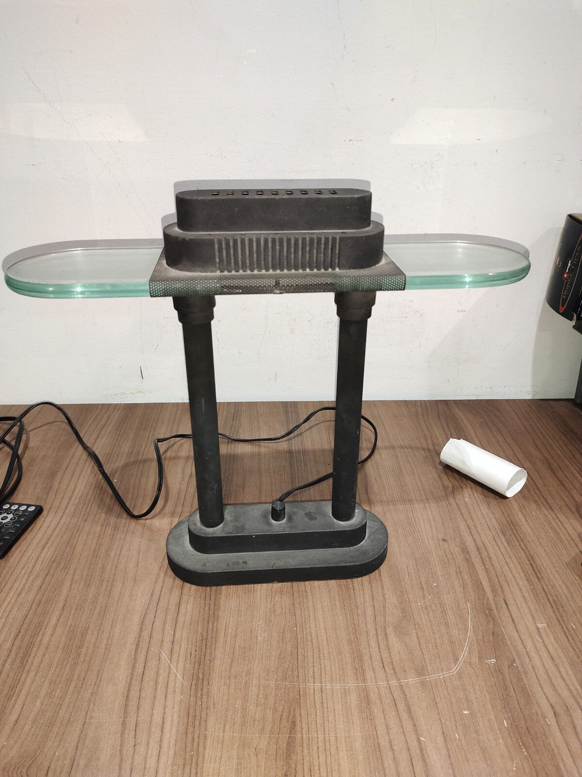 Postmodern Halogen Desk Table Lamp by Robert Sonneman