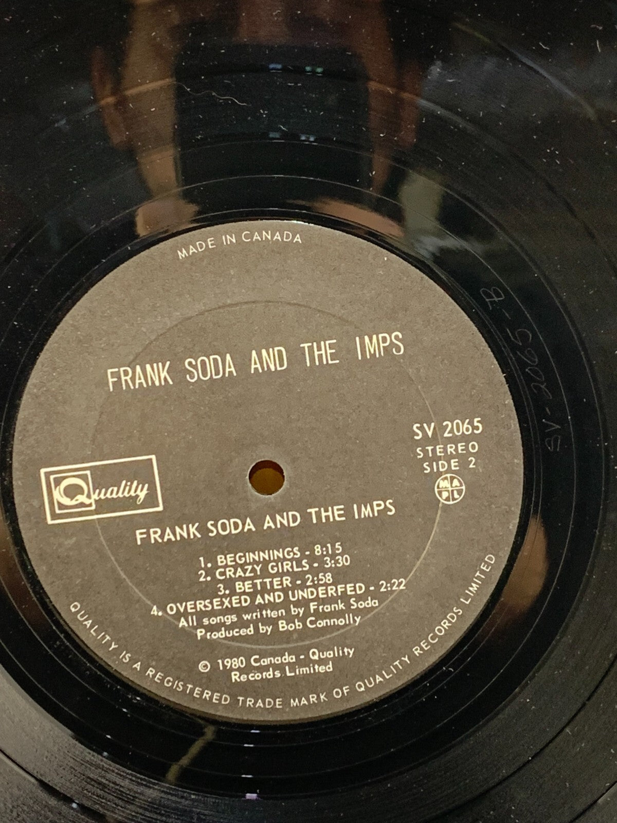 Frank Soda and The Imps - Soda Pop (Vinyl Record LP)
