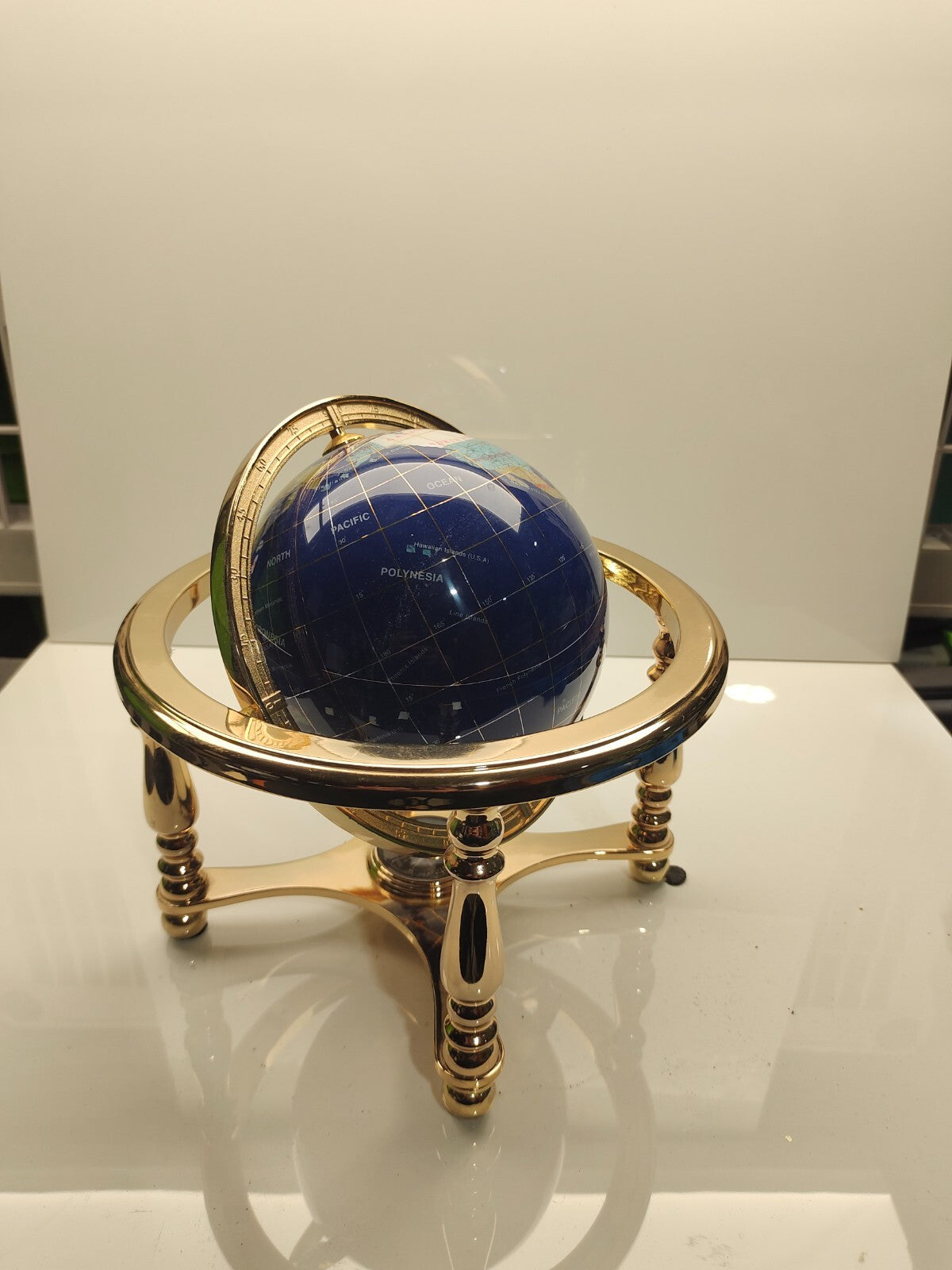 Blue Lapis 8" inches Gemstone Globe