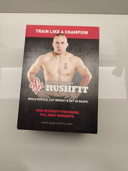 George St Pierre Rushfit 6 DVD Set Train Like A Champion MMA Fighting Workout