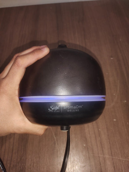 Saje AromaOm Deluxe Ceramic Diffuser - Black