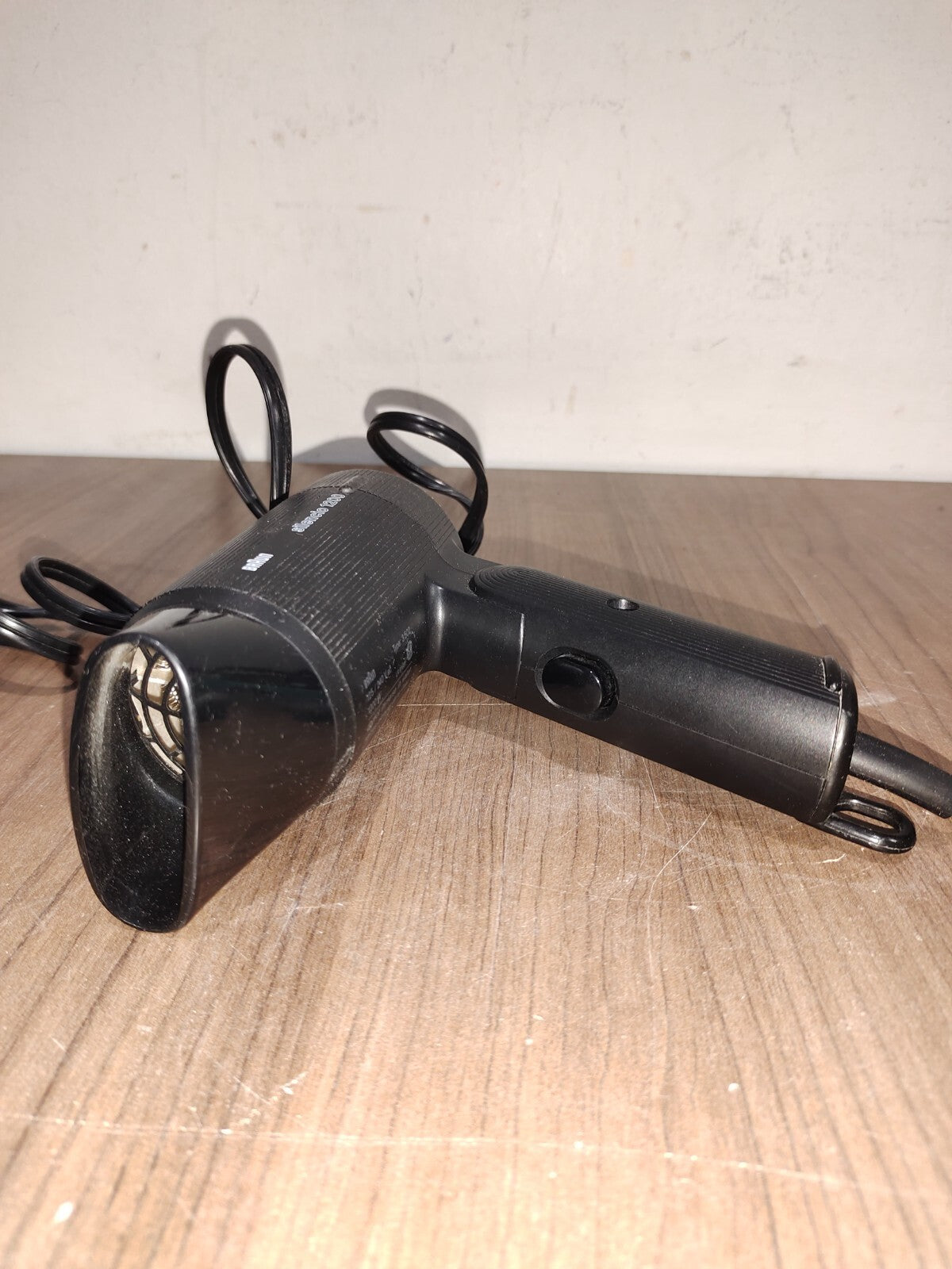 Vintage Braun Silencio 1200 1200W Quiet Foldable Travel Hair Dryer