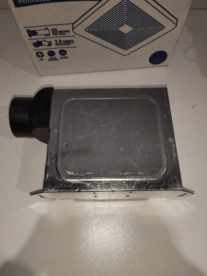 Broan EC50 Grille Upgrade, White Ventilation fan