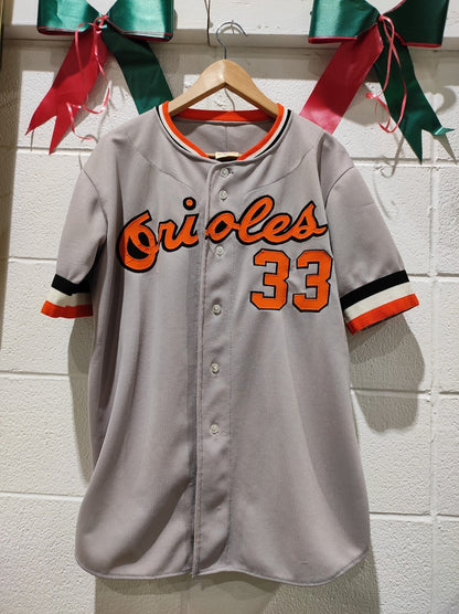 Eddie Murray Baltimore Orioles Cooperstown Grey Jersey- Size L