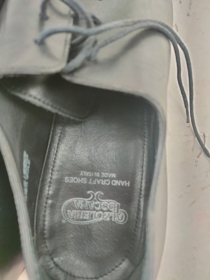 Calzoleria Toscana Made in Italy Men's Black Leather Dress Shoe