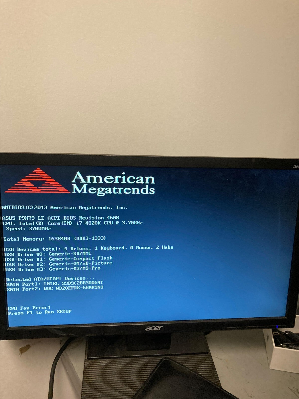 ASUS Gaming PC i7 4th GEN 16GB RAM - 256GB SSD + 2TB HDD - WINDOWS 10 PRO