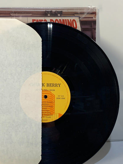 Chuck Berry / Fats Domino Rock 'N Roll Show KF 205 LP NM VINYL 1982