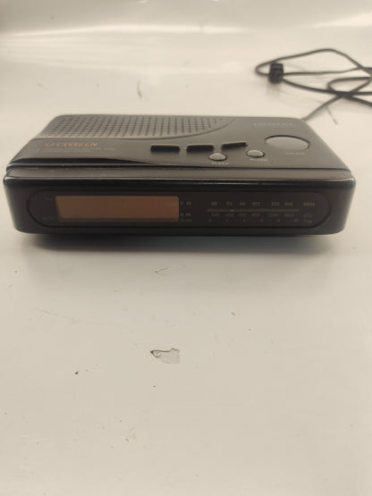 Vintage CITIZEN AM/FM clock radio Alarm- Tested works fine!