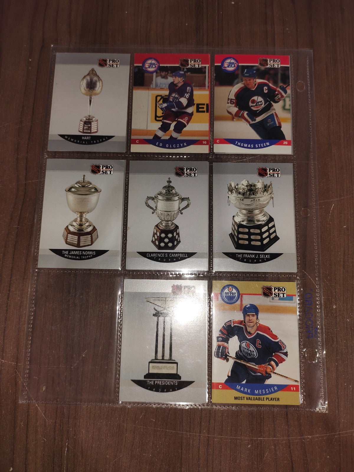 Rare Collectible NHL - Assorted Cards (Set - 7-77) PRO-SET - Set of 16 Cards