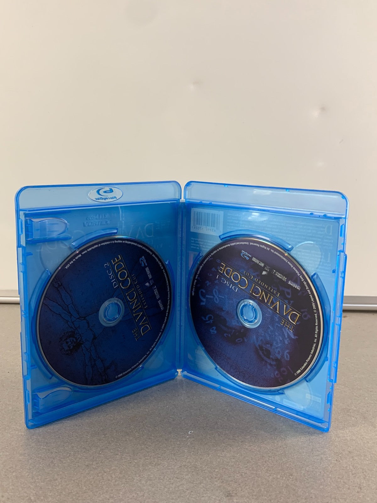 THE DA VINCI CODE (Blu-Ray, 2009) UNRATED EXTENDED CUT 2-DISC SET