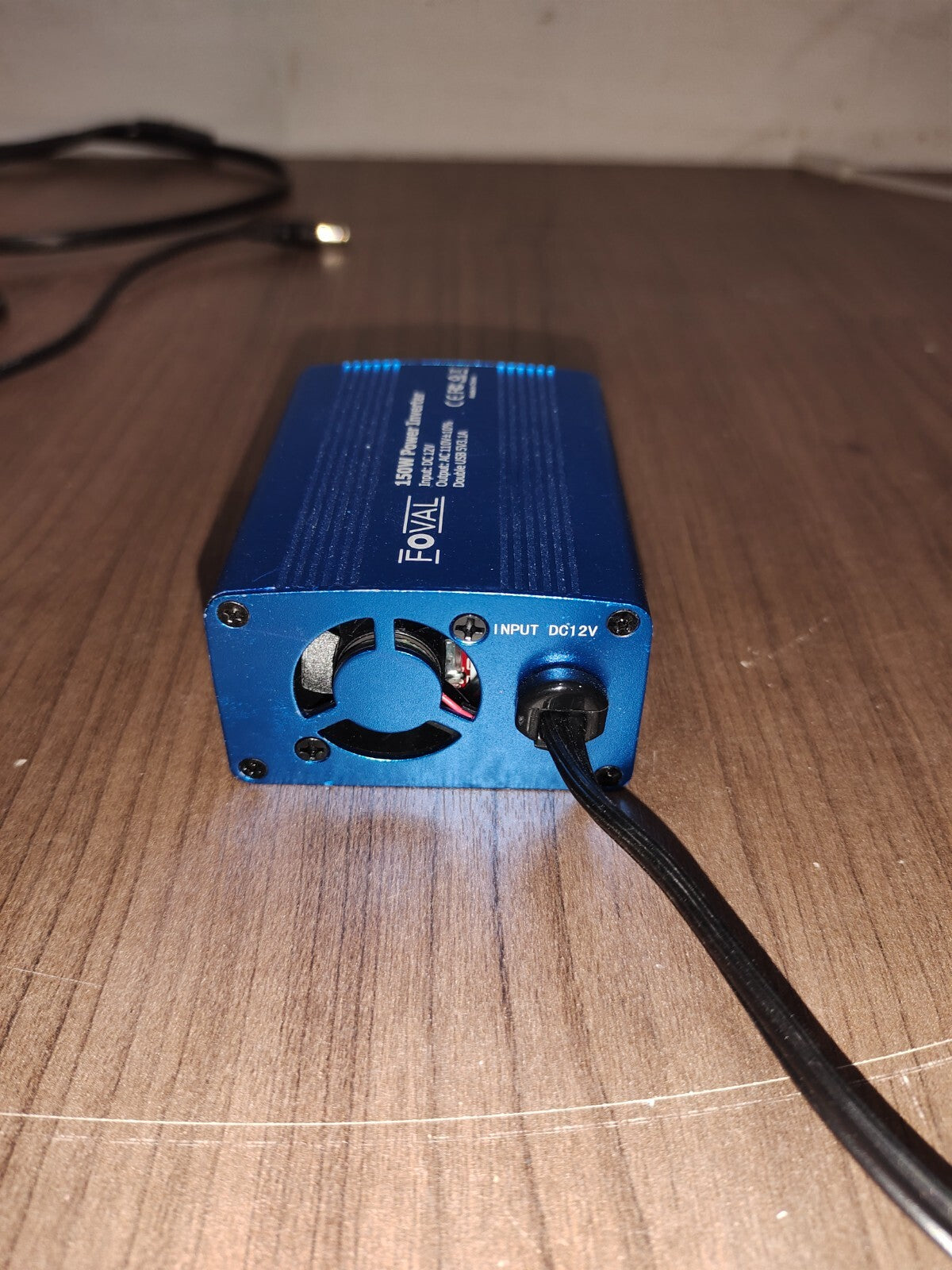 Foval 150W Power Inverter 12V DC to 110V AC Converter MT-MX 150W-3