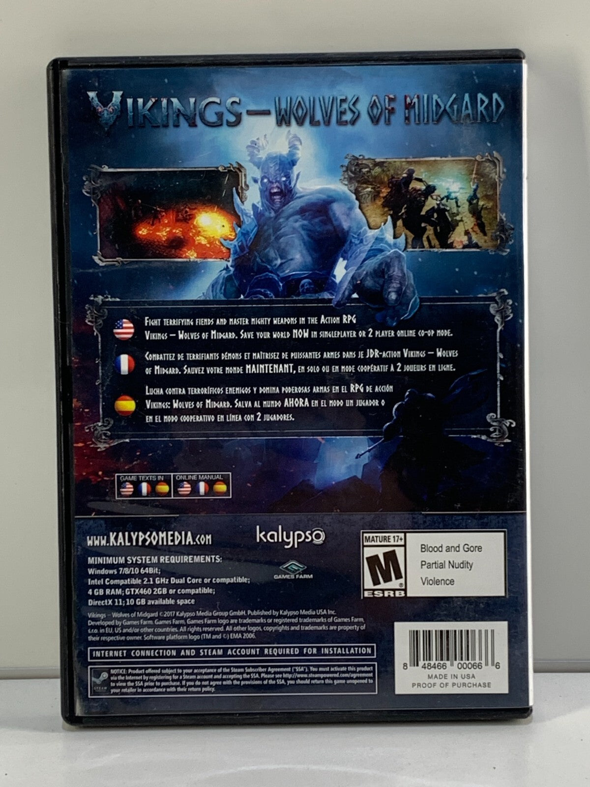 Vikings Wolves of Midgard PC DVD-ROM