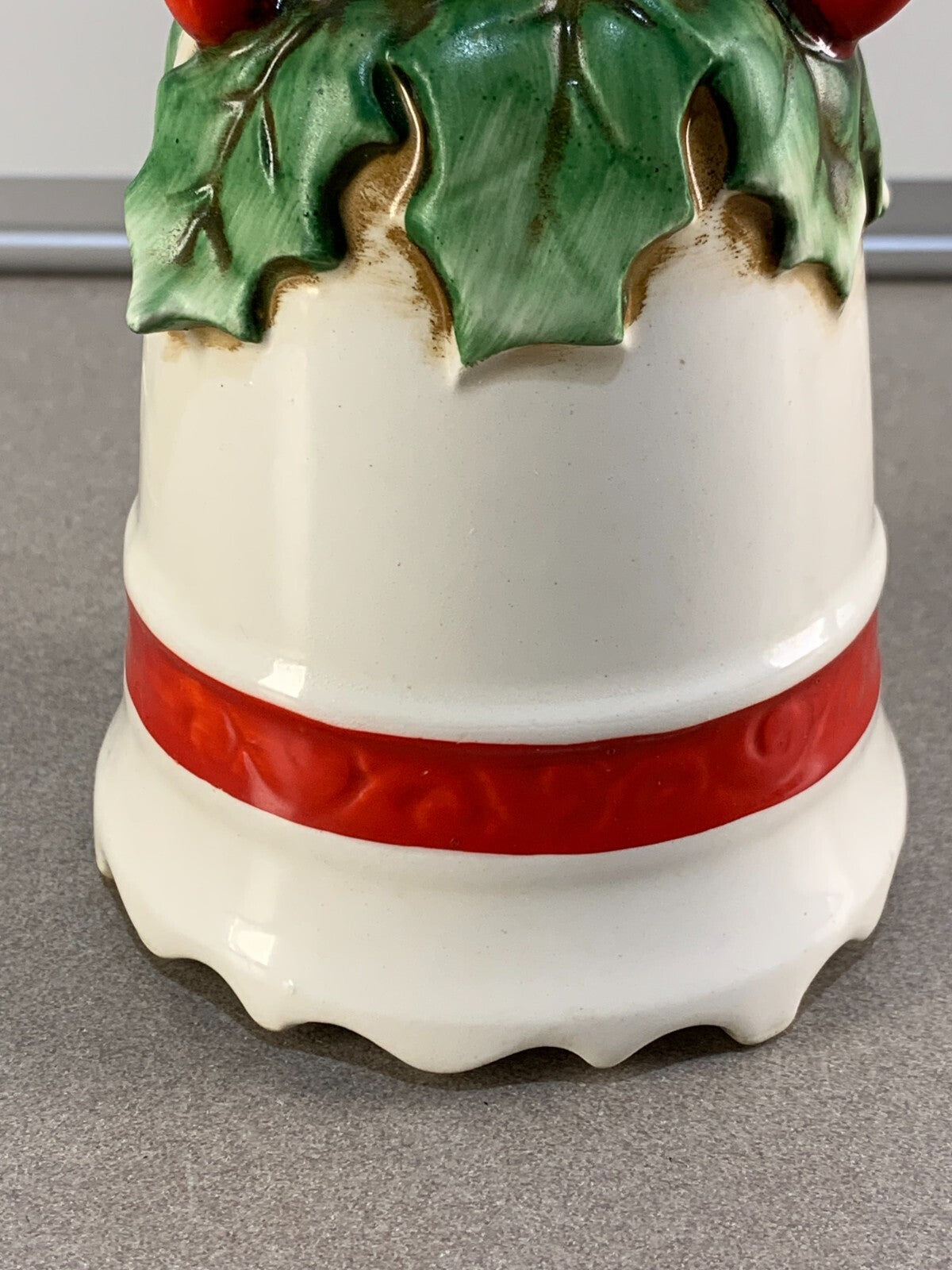 Vintage Berman & Anderson Christmas Boy Angel Music Box 1960s Japan Ceramic #637