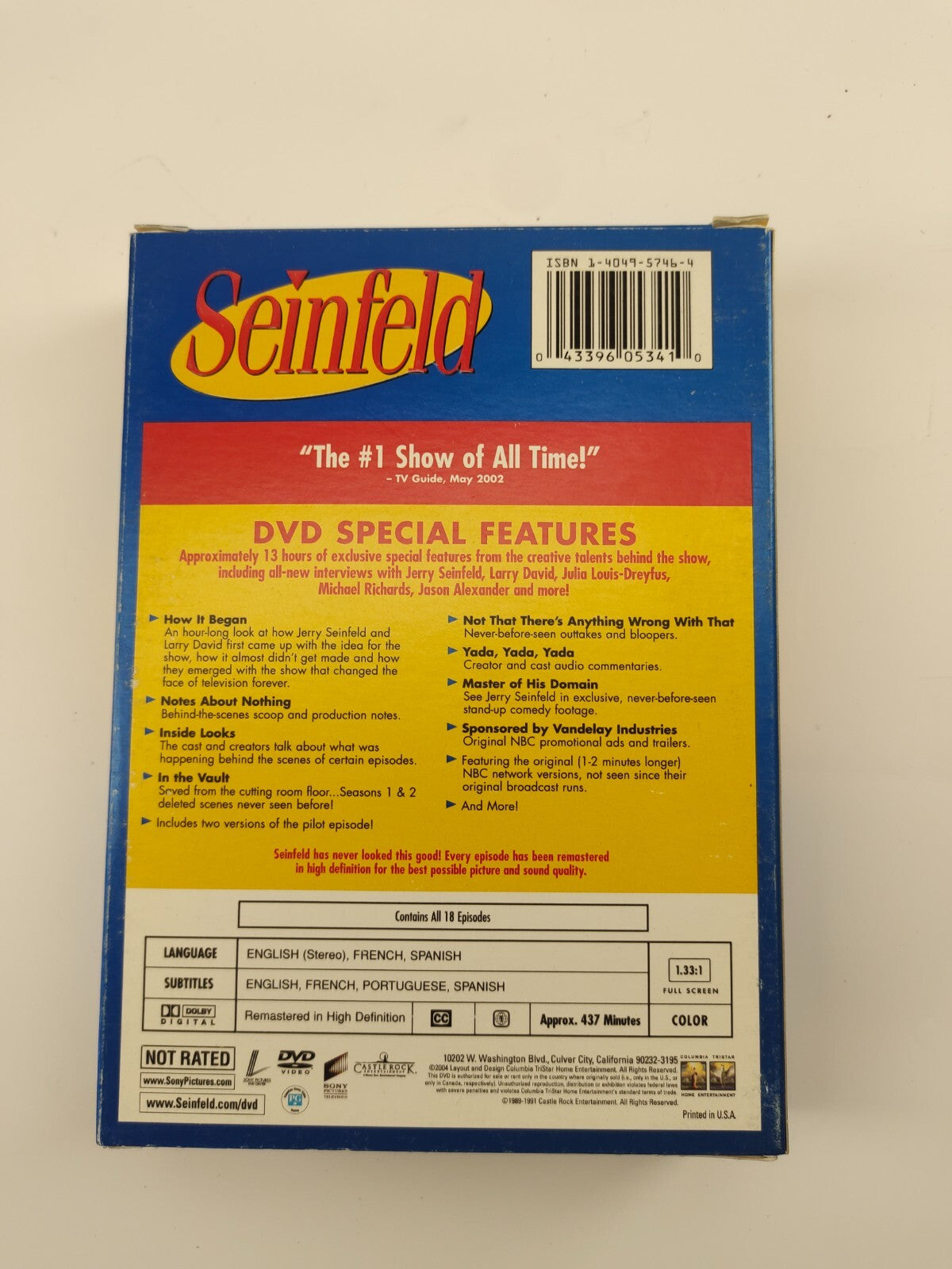 Seinfeld - Seasons One & Two