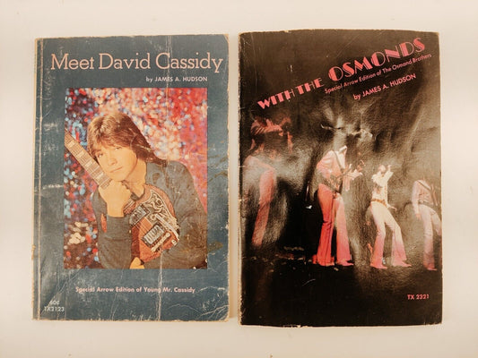 James A. Hudson Special Arrow Edition of With the Osmonds and Meet David Cassidy