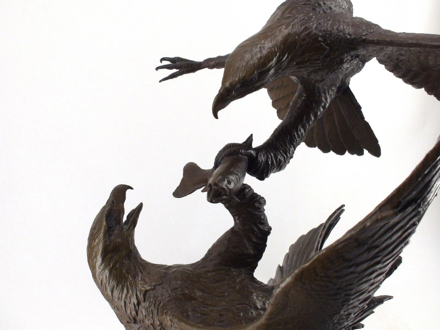 Bronze “Eagle’s Conquest” by Clark E. Bronson 1980 #9/75 Wildlife Art