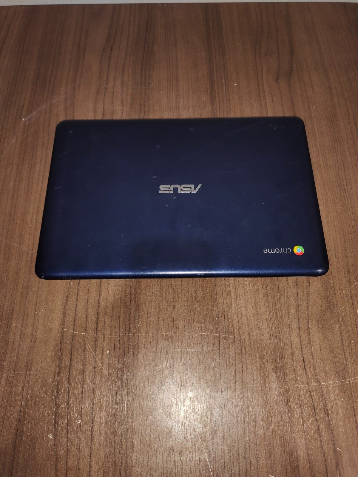 Asus C201P ChromeBook Laptop Gradient Blue Chrome OS - Needs Battery Replacement
