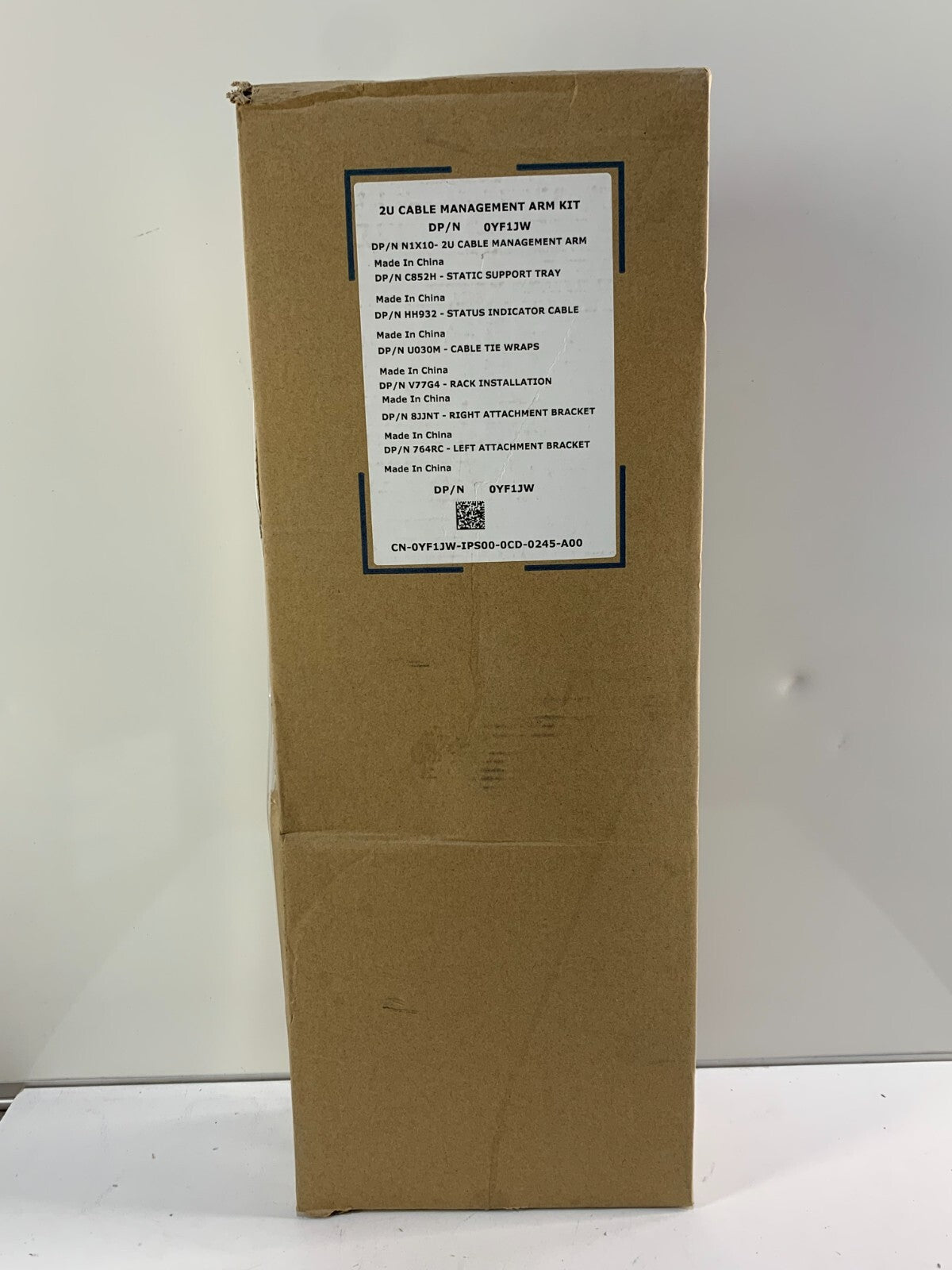 Dell OYF1JW 2U Cable Management Arm Kit Complete New in Box