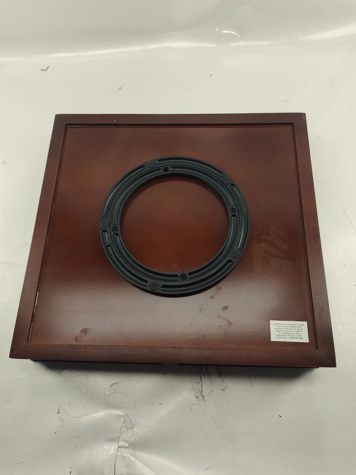 Early SCRABBLE Board Game in early WOOD CASE with DRAWERS FOR GAME PIECES