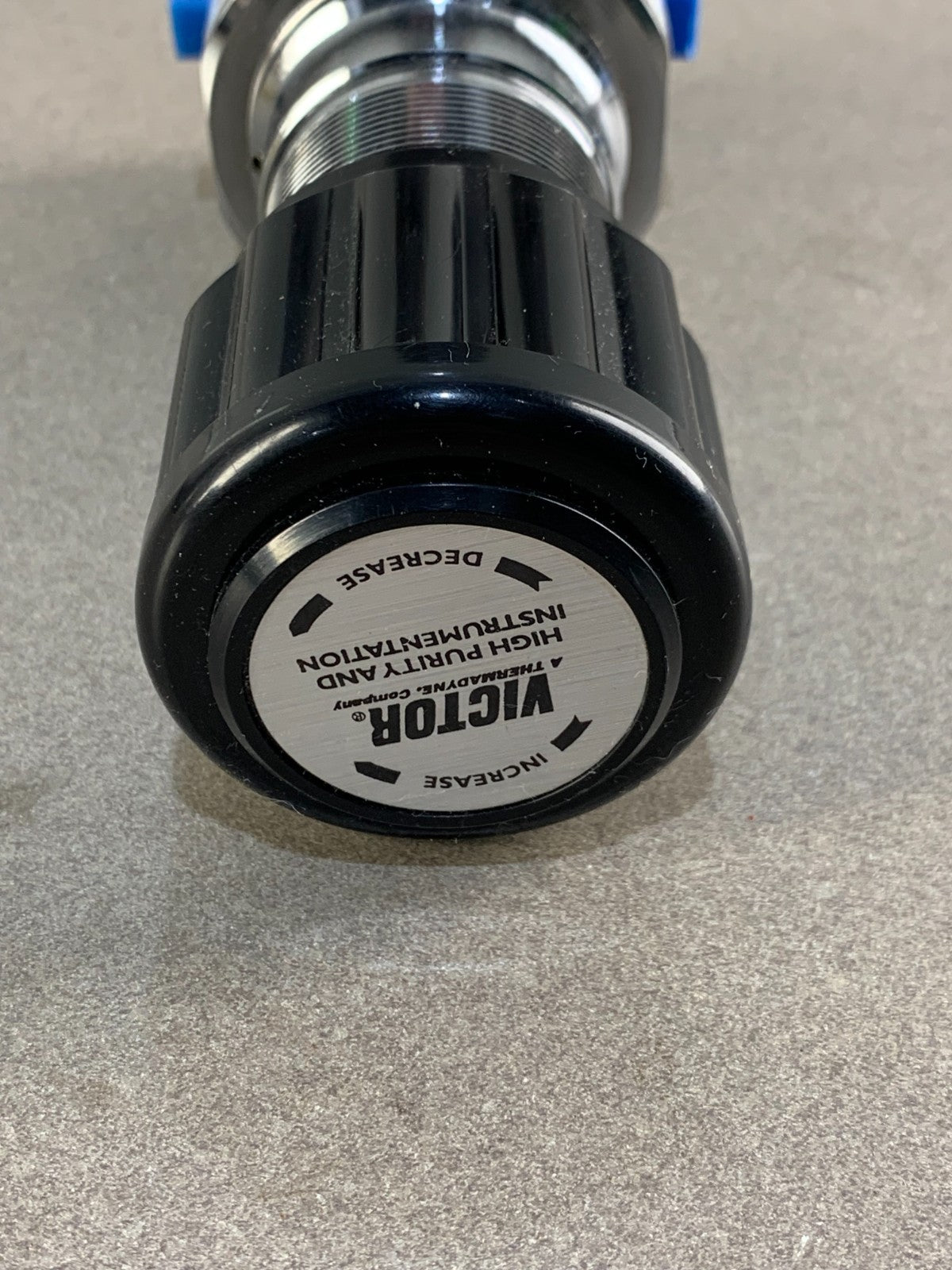 Victor SGL500‑40‑4F‑4F Regulator 0‑40PSIG 1/4" NPT SS 3000 PSI Inlet Clean Room