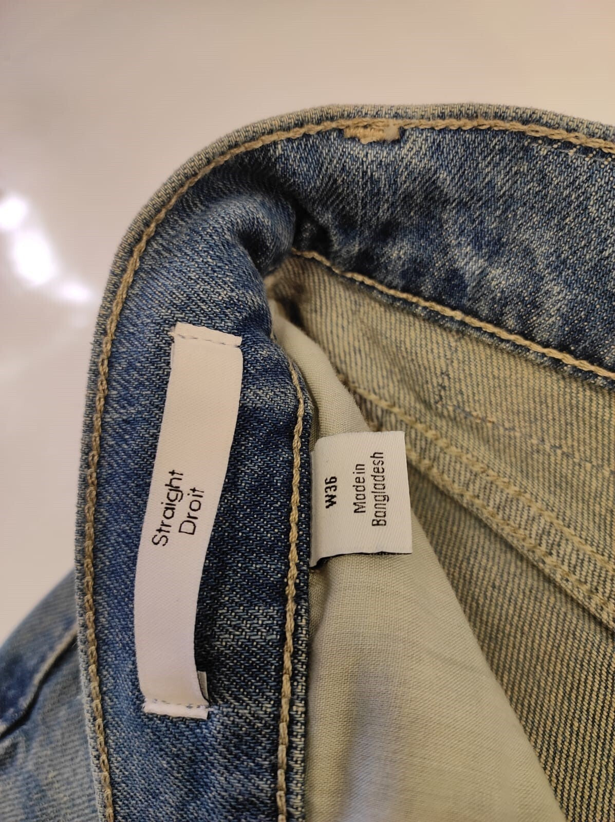 Calvin Klein Mens 36" Cut-Off Denim Shorts