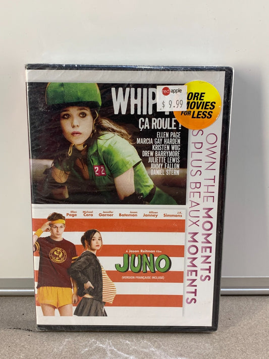 Whip It/Juno (DVD, 2012, Canadian)