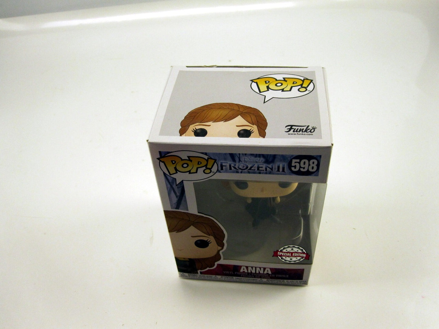 Funko Pop Frozen 2 Anna Vinyl Figure Sealed Special Edition 598